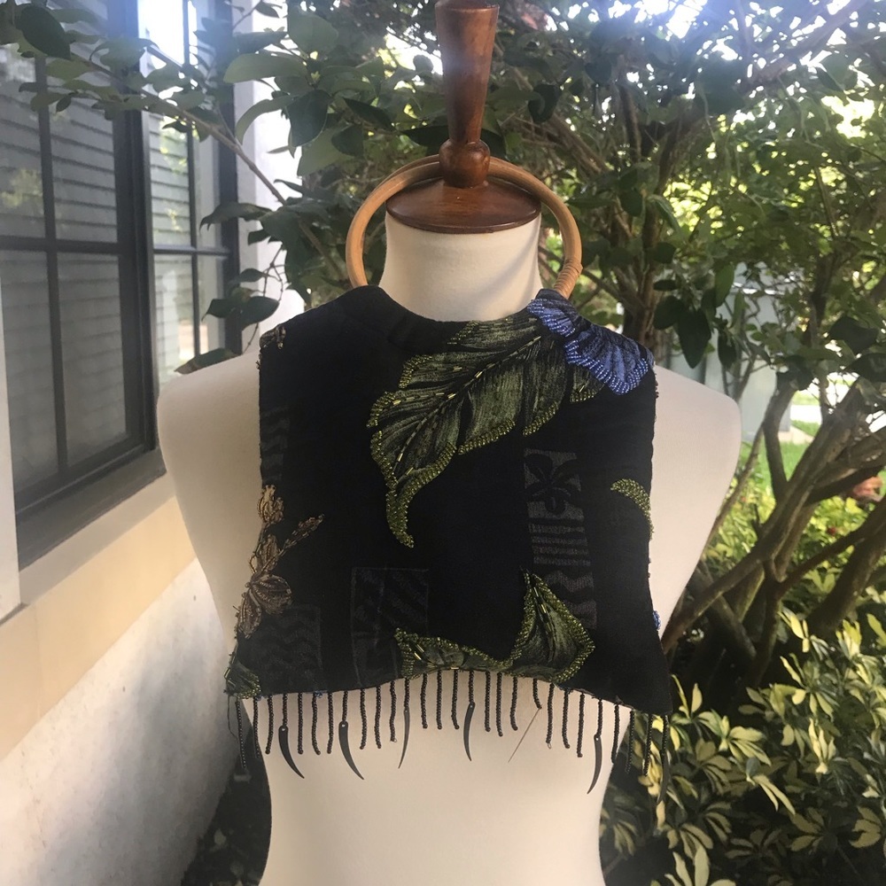Handmade in Indonesia Embroidered purse